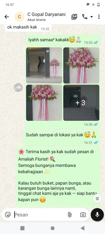 Pengiriman Karangan Bunga Batursari Batangan