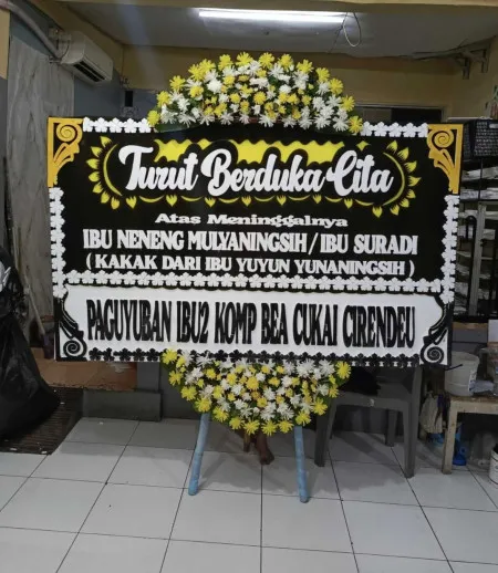 Papan Bunga Duka Batursari Batangan