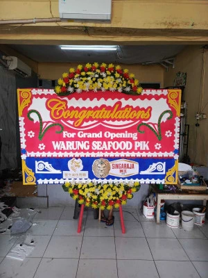 Papan Bunga di Batursari Batangan